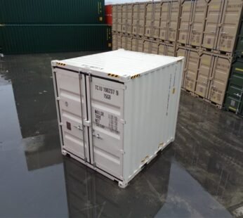Contenedor marítimo 10 pies hc nuevo blanco