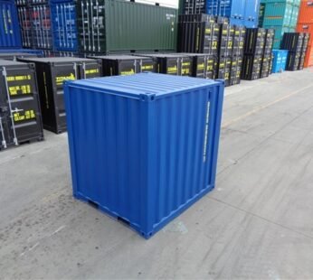 Contenedor marítimo 10 pies hc nuevo Azul