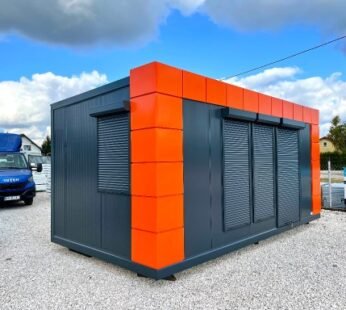 Oficina Contenedor robusto de 6 m x 3 m