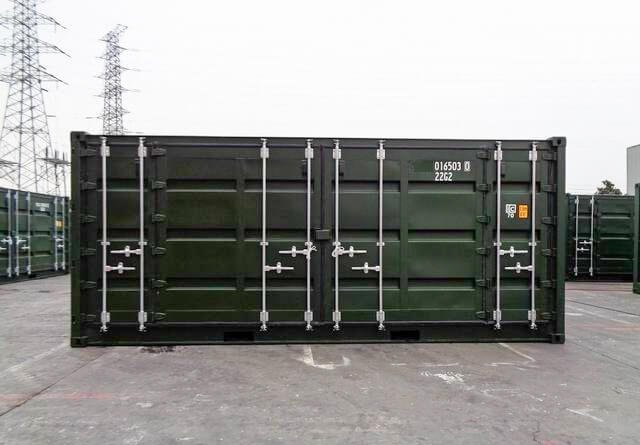 Contenedor Verde de 20 Pies con Lado Abierto - Imagen 11