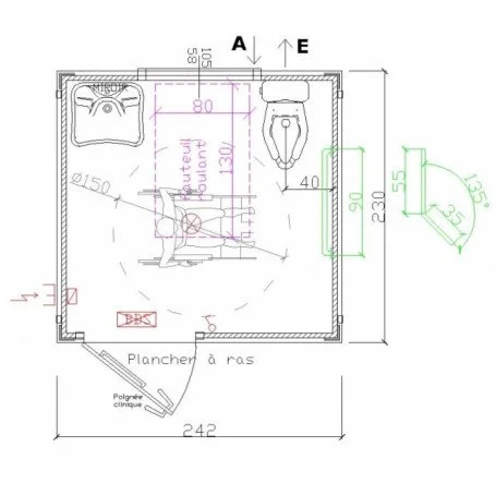 Módulo Sanitario PMR Estándar Nuevo - Imagen 4